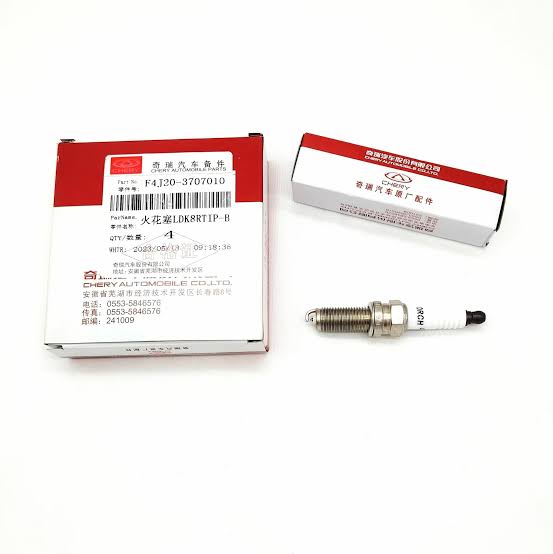 یکدست شمع (چهار عددی) فونیکس آریزو ۸ (چری اصلی)  F4J20-3707010 لوازم و قطعات یدکی فونیکس FOWNIX